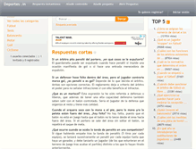 Tablet Screenshot of deportes.in